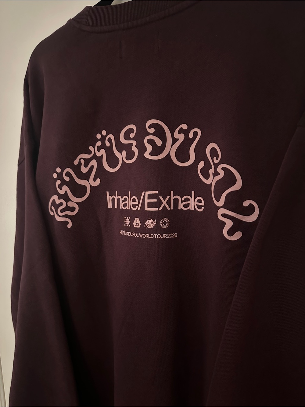 Rufus Du Sol Inhale/Exhale Tour Crew Neck - Picture 4 of 5
